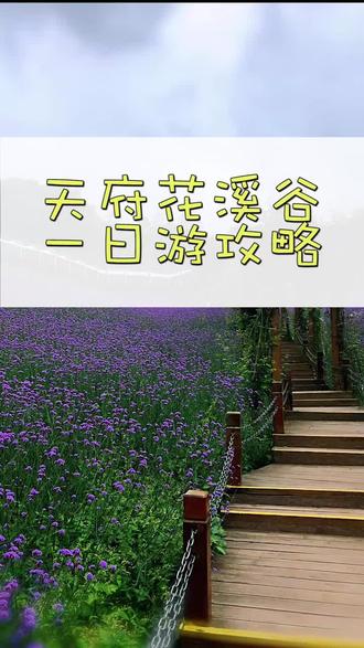 天府花溪谷一日游攻略@抖音小助手 #成都周边游 #成都旅游 #成都景点