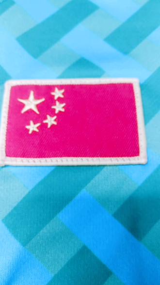 最好看的衣服就是带国旗#乒乓球 加油,濯少!