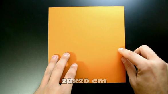 入门折纸课:如何制作小小袋鼠详细过程