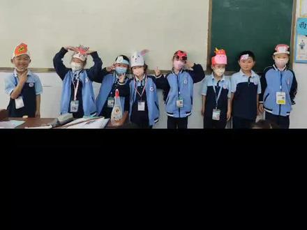 课本剧《咕咚》孩子自己做头饰,自己排练,自己表演,太棒了!