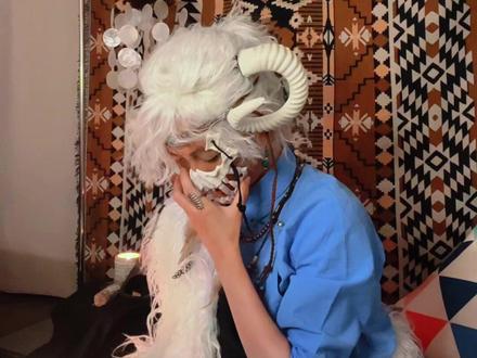 羚羊王子的幕后花絮和妆造过程 #妆面记录 #花絮 #助眠 #妆造