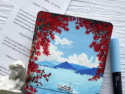 丙烯马克笔·繁花赴沧海 春信漫过石阶
三角梅把一整个春天的热烈
铺成了通往蔚蓝的花廊
#春天的色彩 #恩米丙烯马克笔 #丙烯马克笔 #丙烯马克笔绘画 #小清新治愈系画作分享
素材:壁纸巫