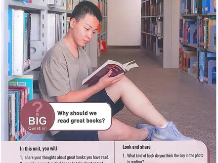 八下第七单元教材解读 从《哈利·波特》到《三体》,从《西游记》到《八十天环游地球》——
它不是在教英语,是在邀请你进入一个更大的世界。
好书如挚友,情谊永不渝。
第七单元不只是在教语言知识,它更是在让孩子:
看见多元的书单,建立世界的书架;
学会分享读书报告,表达阅读的感悟;
体验书与电影的差异,感受文字的魔法;
走进《秘密花园》,理解生命的复苏;
品读《老人与海》,学习尊严与坚持;
记住‘好书如好友’,开启终身阅读。
#八下英语 #教材解读 #备课 #阅读 #英语学习