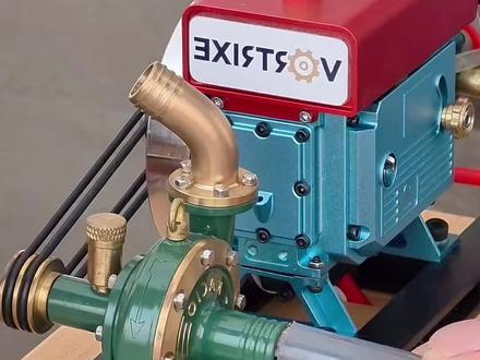 迷你单缸发动机组装测试#手工diy #模型玩具#发动机模型