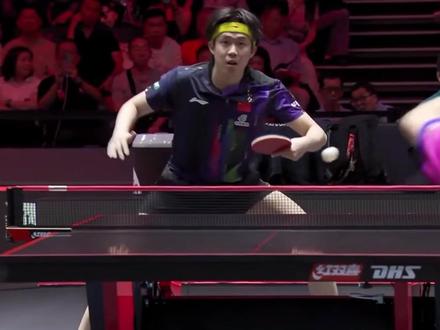 扛旗夺冠!王楚钦横扫林昀儒斩获新加坡赛事冠军! #国乒 #王楚钦 #新加坡大满贯