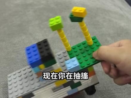 我自己拼装的。#风暴追逐者 #风暴追逐者拦截风暴#西蒙2号#提图斯拦截车#积木 模拟风暴