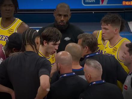 没招了!雷霆全靠裁判?? 纯实力碾压,湖人守住主场会输的体面些!#nba#篮球#nba季后赛#湖人vs雷霆