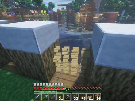 我的世界-如何建造一座伐木场