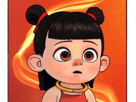 #画画 爸爸画的哪吒VS我画的哪吒@抖音小助手 #哪吒之魔童降世