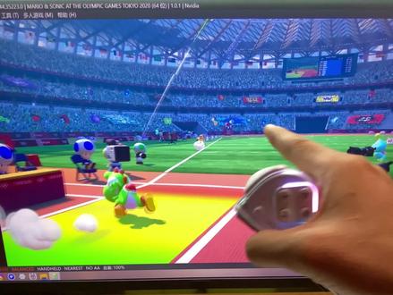 马里奥和索尼克在东京奥运会#switch #模拟器 #joycon #游戏手柄 #免费游戏