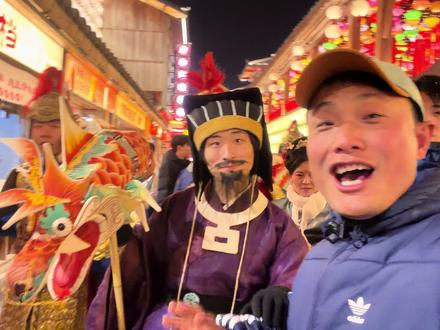 河头老街大唐百戏园过年来这真不错#这个冬天被河头老街暖到了 #河头老街#河头老街的中式灯会好浪漫#发现宝藏唐山