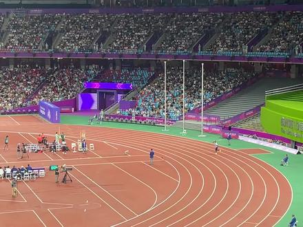 男子标枪决赛88.88印度🇮🇳夺冠🏆#杭州亚运会田径比赛 #比赛现场 #奥体中心