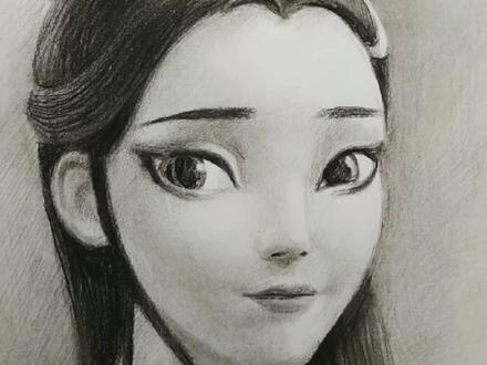 A4纸上画白蛇#手绘 #画画 @抖音小助手