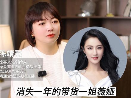 消失一年的带货一姐薇娅会复出吗?#薇娅 #直播带货 #商业思维 #干货分享 #女性智慧
