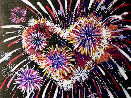 一分钟如何画出爱心烟花 零基础也能学会,爱心烟花一学就会。
#真实生活分享计划 #新年烟花 #零基础学画画 #绘画教程 #画出我的赛博烟花