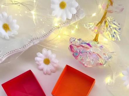 折简单好看的方盒子 #手工折纸 #手工制作 #亲子手工