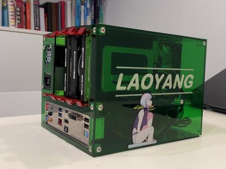 定制机箱,从零组装一套NAS,垃圾佬的快乐#nas #黑群晖 花小钱办大事,最后附清单