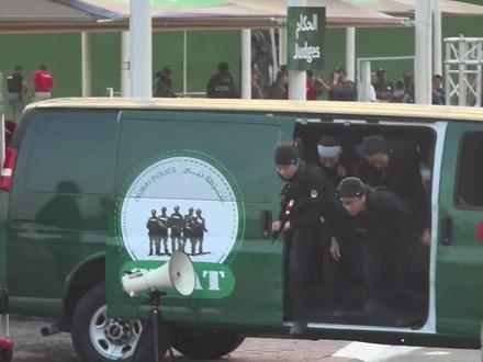 中国女人太牛了#阿联酋特警挑战赛 #女子特警队 #女性力量 #比赛现场