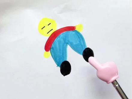 一起来画躺平表情包吧#可爱简笔画 #一起来画画 #简笔画表情包 #画画
