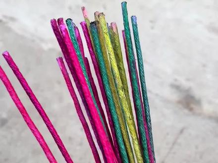 花费10元自制小烟花大家看值不值#神鞭#烟花