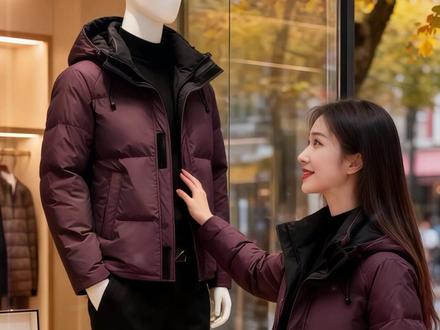 林语第一次留意到言希,是在街角那家飘着松针冷香的咖啡馆。
她向来偏爱靠窗的位置,烟紫色羽绒服衬得身形清瘦挺拔,指尖在笔记本电脑键盘上轻快跳跃时,腕间黑金色手表便漾开细碎的光。窗外雪片簌簌飘落,他垂眸专注的模样,似将整个冬天的凛冽都隔绝在外,唯有手边热拿铁的雾气,在他瓷白的皮肤上氤氲出浅淡的温软。
有次林语不慎碰洒了柠檬水,慌乱间,他递来一叠纸巾。指尖相触的刹那,林语瞥见他无名指上一枚简约银戒,心尖莫名一紧,轻声道了句“谢谢”。
他抬眼望来,那双眸子亮得盛着漫天星子,语气温和:“没关系,这里的地砖确实容易滑。”自那以后,林语成了咖啡馆的常客,总悄悄坐在他斜后方的位置。她渐渐摸清了他的小习惯:喝咖啡前会轻轻叩一下杯沿,偶尔会对着窗外的雪景出神,侧脸线条干净柔和,连落雪栖在发梢的模样,都透着几分沉静的温柔。#男生穿搭 #秋冬穿搭 #男士外套 #时尚休闲穿搭 #保暖又好看