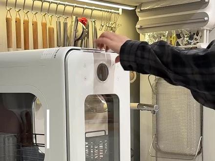 沉浸式洗碗~ #栗上胶囊洗碗机 #栗上洗碗机 #洗碗机 #厨房好物