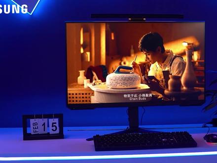 三星新品S32AG320NC拆箱安装,效果演示!新品平面电竞强势来袭,165HZ刷新率,1MS响应时间,支持升降旋转!#好物推荐 #显示器 #电竞 #三星