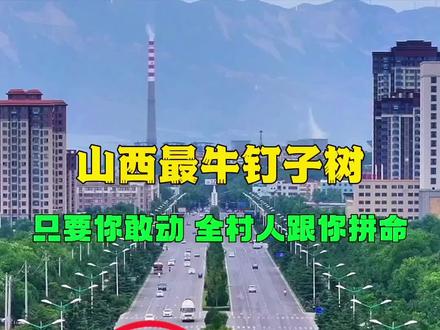 它就是山西运城最牛钉子树,几百年来无人敢动,只要你敢动,全村人跟你玩命,这棵树到底什么来头呢!#钉子树#这里是山西