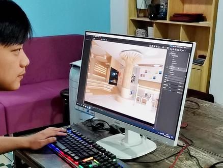 3DMAX条型柱子,这样做会更方便。#新乡3dmax培训 #新乡室内设计培训 #3dmax建模 #新乡电脑设计培训