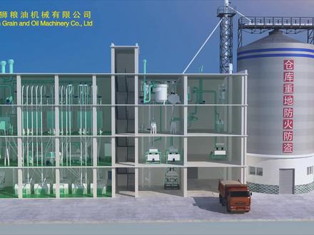 #小麦 是怎么制成#面粉的?我们以客户#100吨面粉厂为例,详细介绍了整个工艺流程。#面粉机成套设备#磨面机成套设备 #双狮粮机#面粉厂工艺@DOU+小助手