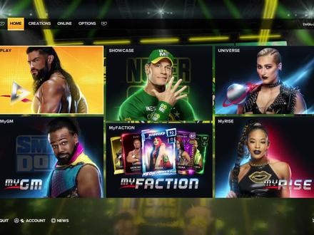 PS5 WWE2K23首发偶像班体验 #wwe #摔角 #WWE2K23