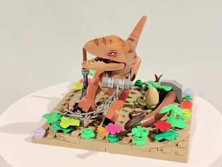 乐高超级搭建系列:之合体乐高龙 #乐高