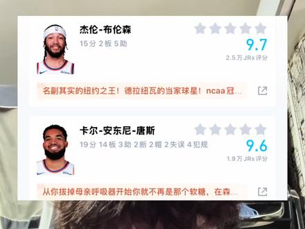 尼克斯实在是太强了横扫了骑士队 #NBA#尼克斯#骑士#哈登#布伦森