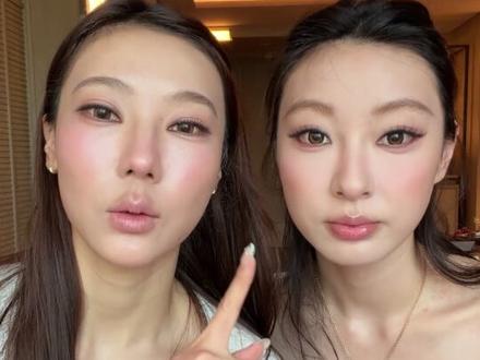 sorry,本期只有长中庭被邀请了 #潮妆研究所 #长中庭#长中庭妆容