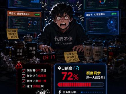 为了用完Codex额度,我都经历了什么 #codex #额度 #经历了什么 #麻了