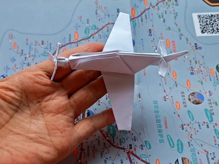 螺旋桨飞机 #折纸教程