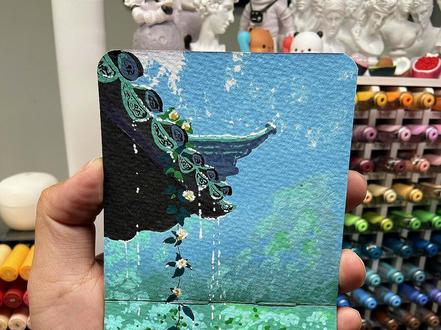 檐下春生|丙烯马克笔|附色号步骤 分享超级详细的跟画过程,果然国风还是有意境。
🖊️歌马
📒遵爵
👀六条
#翻翻乐#零基础学画画 #丙烯马克笔#国风古韵 #真实生活分享计划