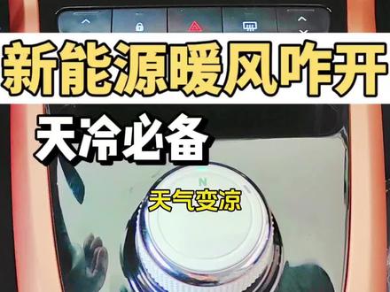 新能源暖风开启模式,学会了吗?#新能源普及者 #天气冷了注意保暖 #双11省学指南