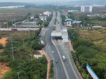 南宁至宾阳一级公路五塘收费站选址会在这个位置吗