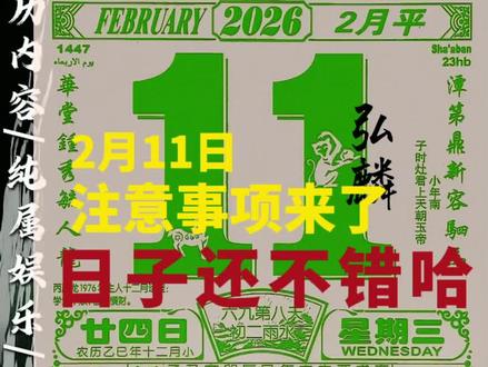 2月11日,腊月二十四#南方小年#小年#祭灶#每日穿搭#老黄历