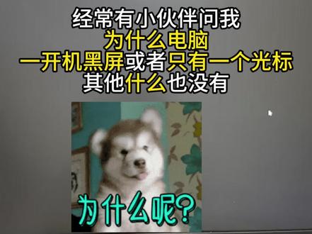 #真实生活分享计划 #华硕天选 #天选6Pro酷睿版
电脑黑屏可能是系统在更新,可以这样做……