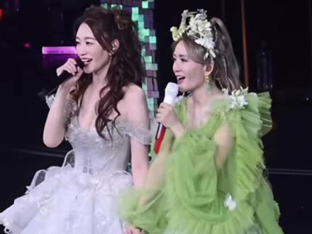 谢娜演唱会变成线下抚养权个人战#谢娜 #谢娜演唱会 #李小冉 #何炅 #张杰