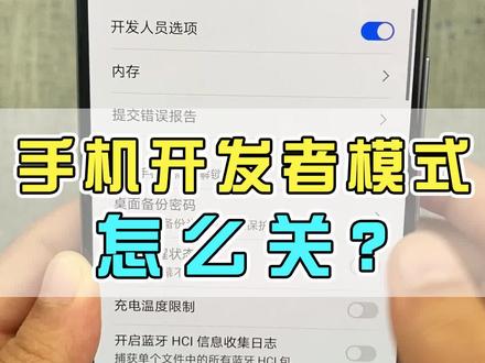 别再跟风开什么开发者模式了,想换手机的当我没说#手机狂暴模式 #手机技巧
