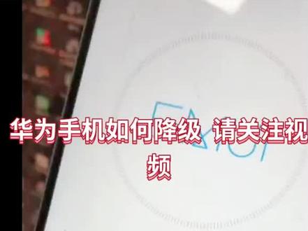 #华为手机使用 华为手机降级的你学了没 来关注我 学习吧