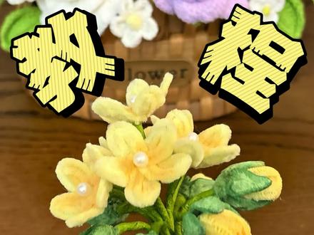 2分钟就能学会的扭扭棒花朵教程来啦 #扭扭棒#扭扭棒花朵#扭扭棒花束#扭扭棒抱抱桶#礼物