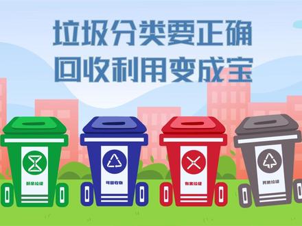 可爱的垃圾分类小动画#动画制作