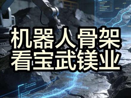 看看支撑机器人的隐形王者—宝武镁业