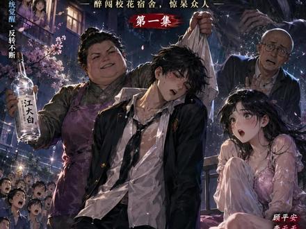 第1集|《酒剑仙》|喝醉错躺校花被窝,我竟然觉醒了酒剑系统? #ai短剧 #原创动画 #小说推荐 #一剑开天门 #ai创作浪潮计划