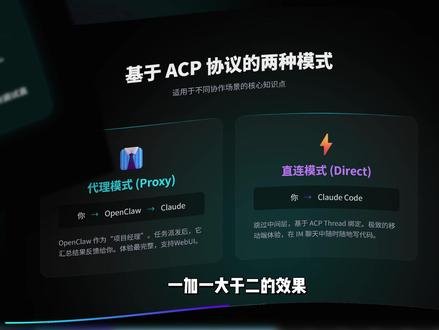 OpenClaw 调度Claude Code ,ACP #openclaw #claudecode #acp #agent #ai
