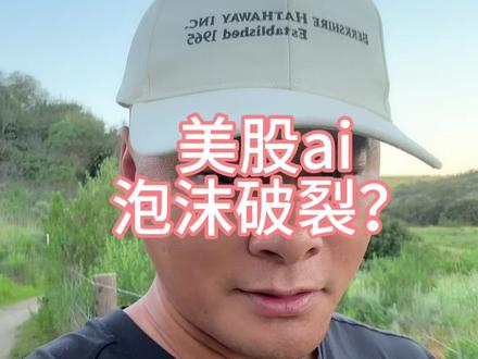 ai泡沫破裂 #ai #美股#投资